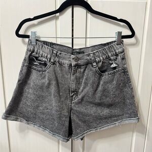 Sincerely Jules Gray Denim Stretch Shorts Size 11